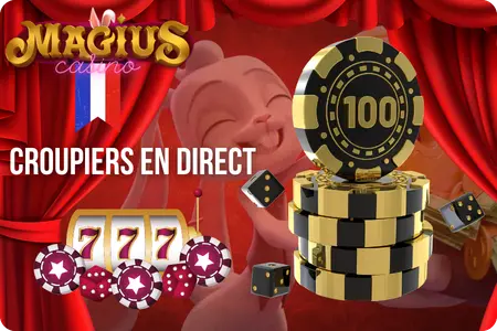 Expérience de jeu en direct du Casino Magius