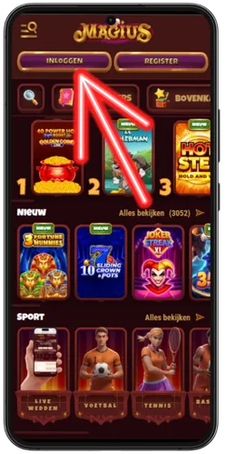 Magius Bezoek de officiële website